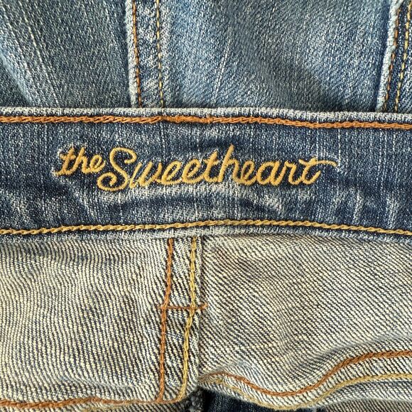Old Navy Women's The Sweetheart Bootcut Jeans Medium Wash Size 16 Long - Picture 4 of 12
